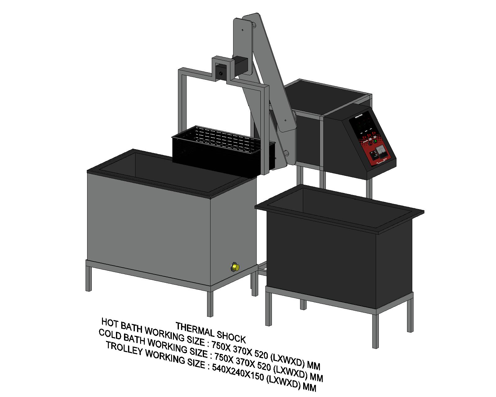 DETERMINATION OF RESISTANCE TO THERMAL SHOCK ON GLASSWARE